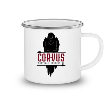 Corvus Survival Consulting Arrow Camping Mug | Mazezy