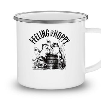 Craft Beer Brewer Lover Gift Funny Hops And Drinking Frogs Camping Mug - Seseable