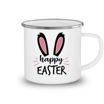 Cute Bunny Design For Sunday School Or Egg Hunt Happy Easter Camping Mug | Mazezy