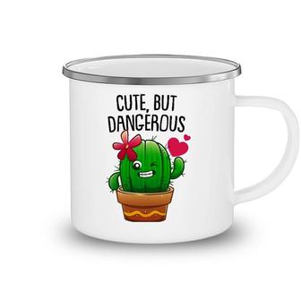 Cute Cactus Gift For Women Girls Plant Lovers Funny Cacti Camping Mug | Mazezy