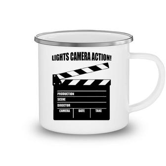 Director S Lights Camera Action Tees Men Women Gifts Camping Mug | Mazezy