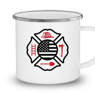 Firefighter Usa Flag Good Gift For Firefighter Camping Mug - Seseable