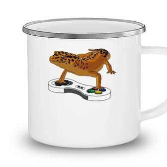 Funny Leopard Gecko Bearded Dragon Gift Kids Cool Gamers Camping Mug - Seseable