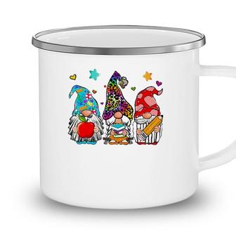 Gnome Back To School Teacher Student First Day Class Of 2021 Ver2 Camping Mug - Seseable