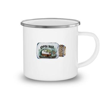 Gypsy Soul Funny Design Camp Life Gift For Mother Camping Mug - Seseable