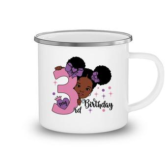 Happy My 3Rd Birthday And I Have A Big Party With My Friends Camping Mug - Seseable