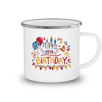 I Have Many Big Gifts In My Birthday Event And Happy 20Th Birthday Since I Was Born In 2002 Camping Mug - Seseable
