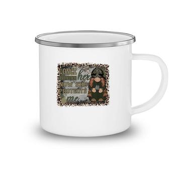 I Once Protected Her Now She Protects Me Hero Dad Camping Mug - Seseable