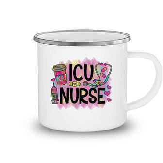 Icu Nurse Nurses Day Colorful 2022 Camping Mug - Seseable