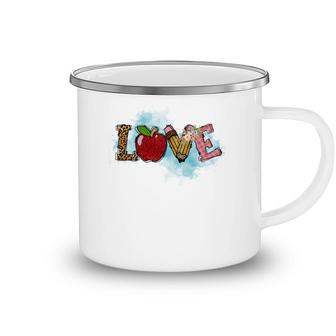 If You Love Knowledge And Students That Person Will Be A Great Teacher Camping Mug - Seseable
