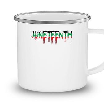 Juneteenth Is My Independence 1865 Women 4Th July Love Camping Mug - Seseable