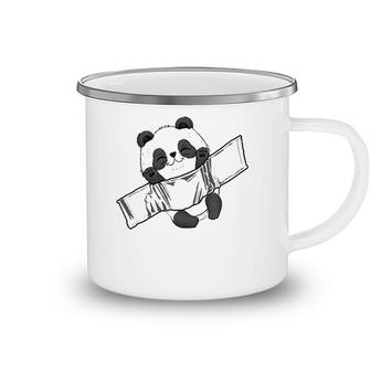 Kawaii Panda In Pocket Cute Panda Lover Gifts Kids Youth Camping Mug | Mazezy