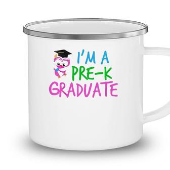Kids Cute Preschool Graduation Prek Graduate Girl Camping Mug | Seseable FR
