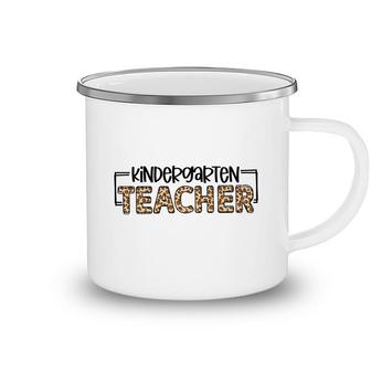 Kindergarten Teacher Is Very Friendly And Approachable With Children Camping Mug - Seseable