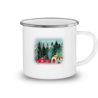 Let The Adventure Begin Camp Life Idea Gift Camping Mug - Seseable