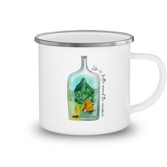 Life Is Better Around The Campfire Camp Life Style Camping Mug - Seseable