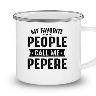 Mens My Favorite People Call Me Pepere Best Pepere Gifts Raglan Baseball Tee Camping Mug - Seseable