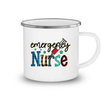 Nurses Day Emergency Supportive Trendy Gift 2022 Camping Mug - Seseable