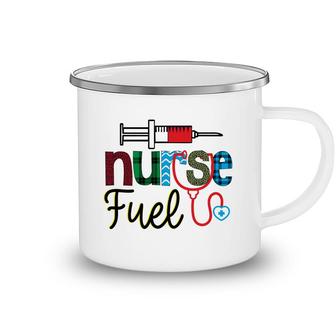 Red Stethoscope Happy Nurses Day Nurse Fuel 2022 Camping Mug - Seseable