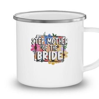 Stepmother Of The Bride Watercolor Stepmom Mothers Day Camping Mug - Seseable