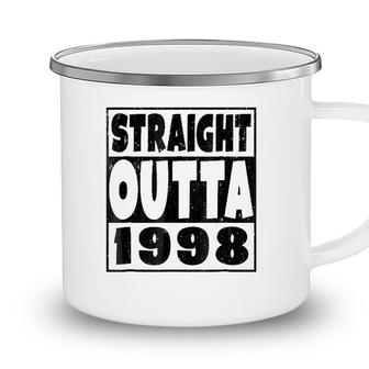 Straight Outta 1998 22Nd Birthday For A 22 Years Old Camping Mug - Seseable