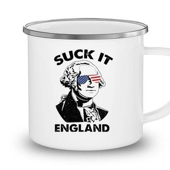 Suck It England Washington 4Th Of July Usa Flag Sunglasses Camping Mug - Seseable