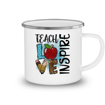 Teachers Always Have A Love For Teaching And Inspiring Camping Mug - Seseable