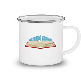 Teachers Divide Students Into Reading Squads To Boost Their Reading Spirit Camping Mug | Seseable CA