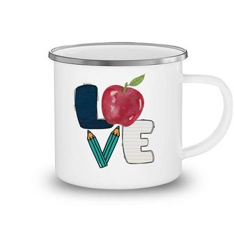 Teachers Have Love For Students And Useful Knowledge Camping Mug - Seseable