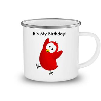 The Official Sammy Bird Its My Birthday Camping Mug