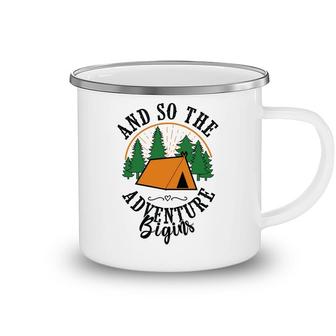 Travel Lover Want To Explore And So Adventure To Begin Camping Mug - Seseable