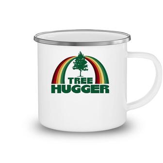 Tree Hugger Earth Day Tree Environmental Protection Camping Mug | Mazezy