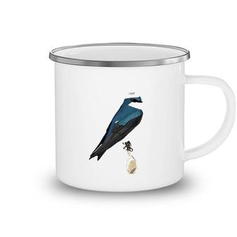 Tree Swallow Kitchen Chef Hat Cooking Funny Bird Camping Mug | Mazezy