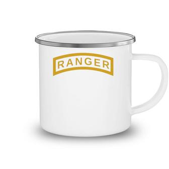 Us Army Ranger Yellow Tab Vintage Airborne Veteran Soldier Camping Mug | Mazezy