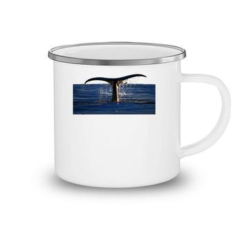 Whale Tail - Ocean Lovers Gift Camping Mug | Mazezy