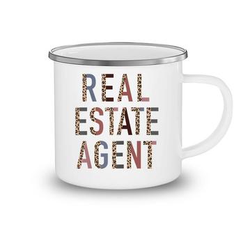 Womens Womens Real Estate Agent Real Estate Life Women Closing Day Camping Mug - Seseable
