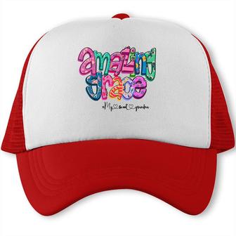 Amazing Grace My Sweet Grandma Gift From Daughter With Love New Trucker Cap - Seseable