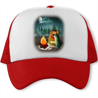 Awesome Wonderful Life Camp Life Idea Gift Trucker Cap - Seseable