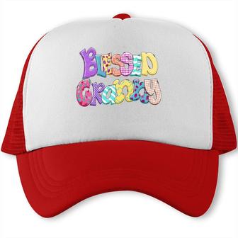 Blessed Granny Gift For Grandma From Daughter New Trucker Cap - Seseable