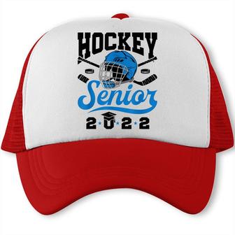 Class Of 2022 Hockey Senior Graduation Grad Graduate Trucker Cap - Seseable