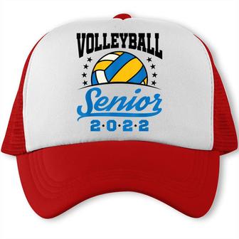 Class Of 2022 Volleyball Senior Graduation Grad Graduate Trucker Cap - Seseable