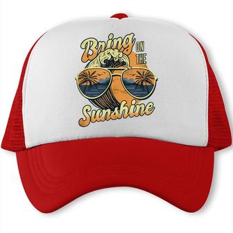 Need More Sunshine Bring On The Sun Beach Sunglasses Waves  Trucker Cap