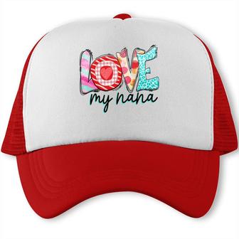 Sending Love To My Nana Gift For Grandma New Trucker Cap - Seseable