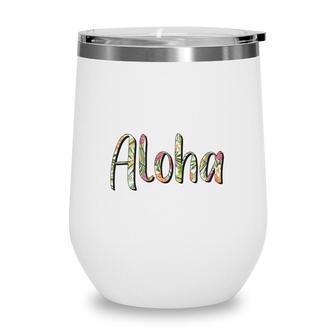 Aloho Welcome Summer Coming To You Wine Tumbler - Seseable