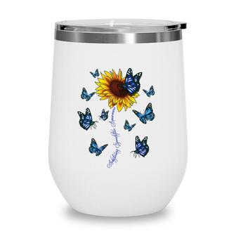 Ankylosing Spondylitis Awareness Marie-Strumpell Disease Rel Wine Tumbler | Mazezy