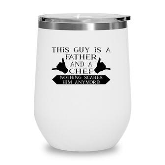 Fathers Day Gifts From Wife Daughter & Son - Cool Dad Gifts Wine Tumbler - Seseable