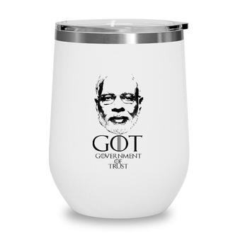 Got Government Of Trust Narendra Modi Wine Tumbler | Mazezy