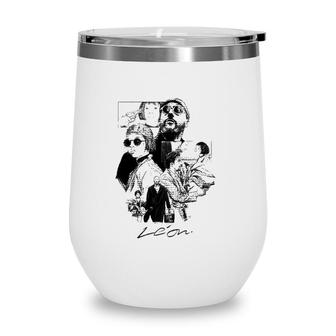 Léon The Professional By Luc Besson Art Wine Tumbler | Mazezy
