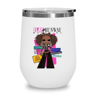 Lol Surprise Royal Bee Magazine Cover Shot Wine Tumbler | Mazezy