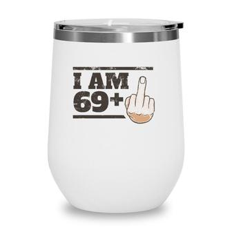 Milestone 70Th Birthday Gag Bday Gift Idea 691 Funny Wine Tumbler | Mazezy